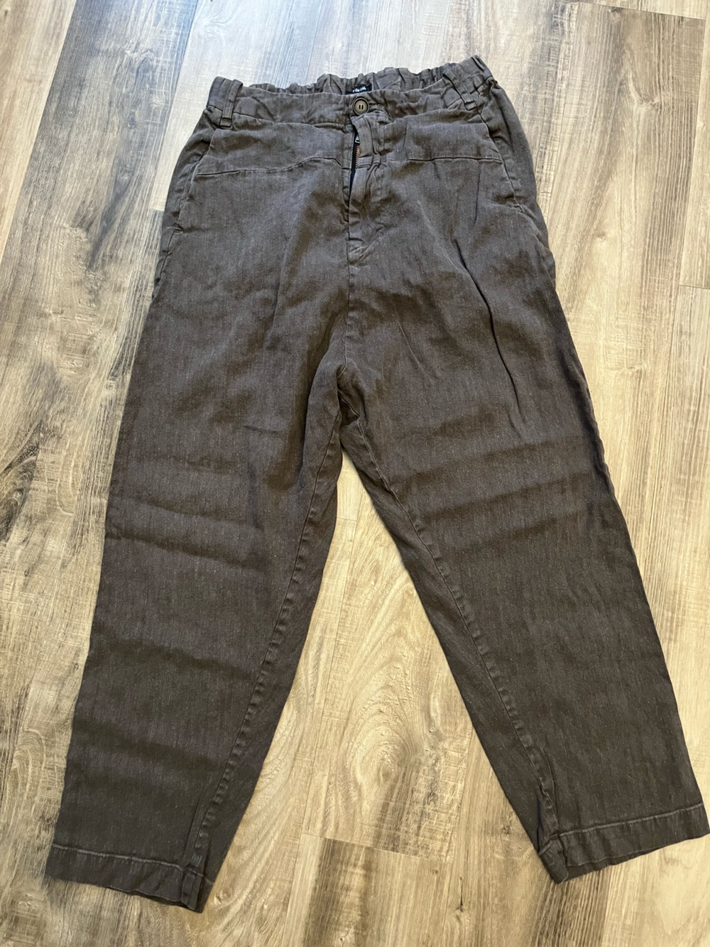 Pas De Calais Linen Cotton blend pant size 36